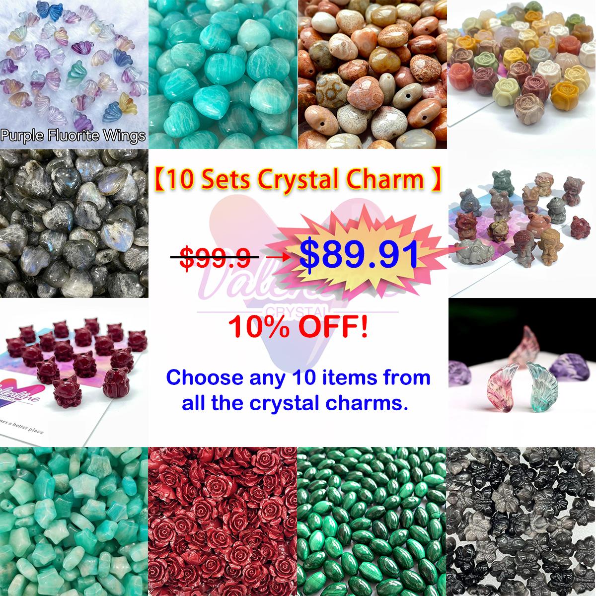 Crystal DIY Charms Crystal Carving